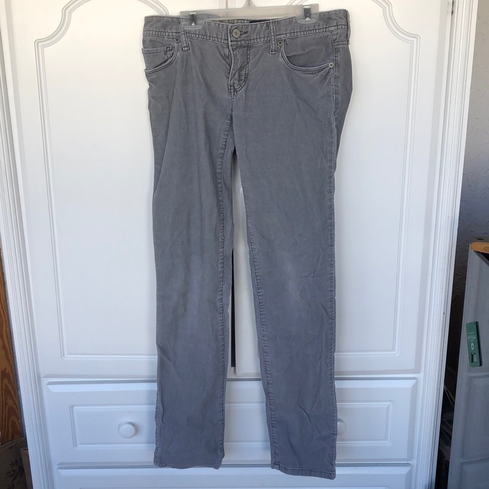 American Eagle Women’s Gray Corduroys